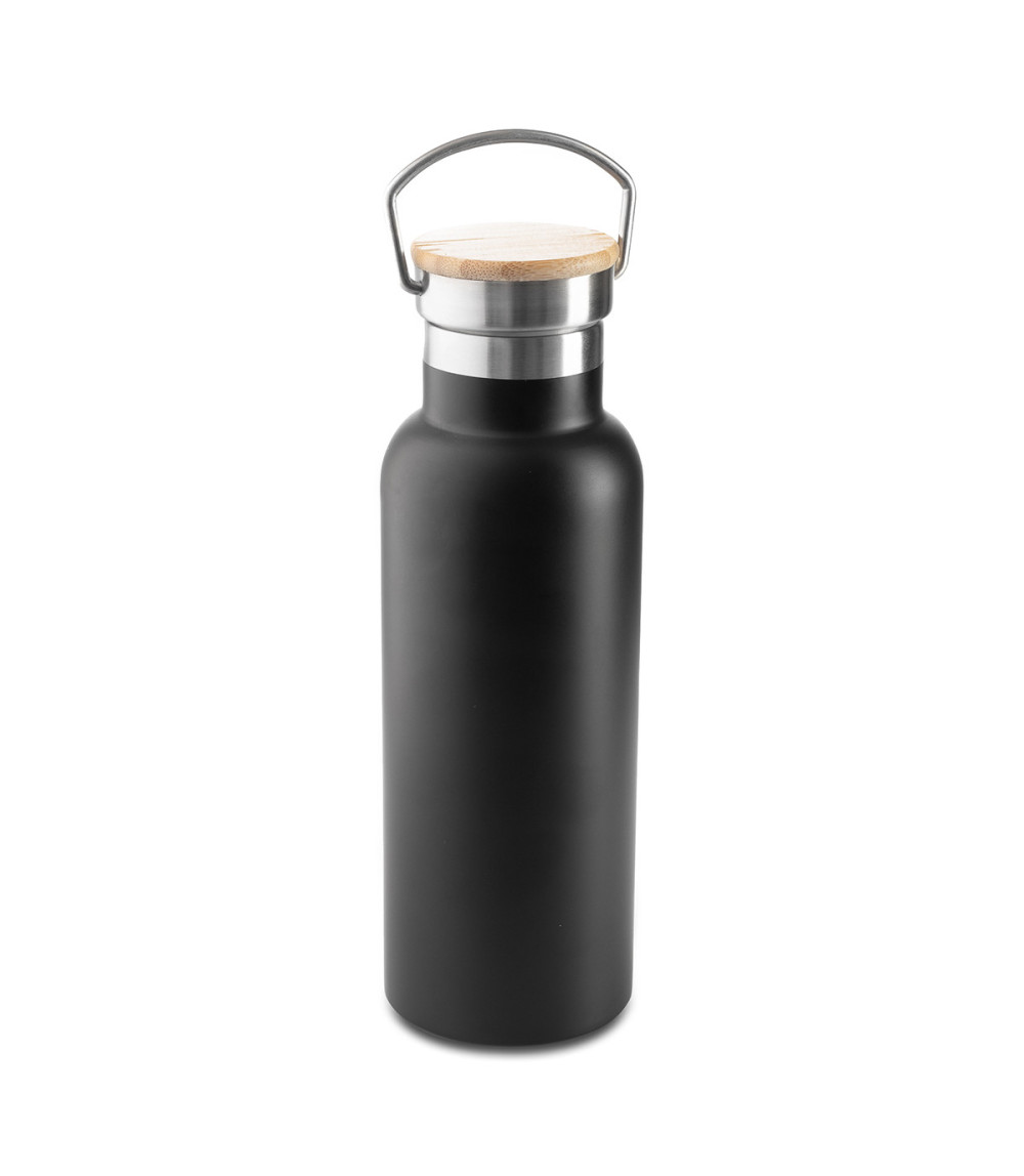 Butelka termiczna Malmo 500 ml, czarny