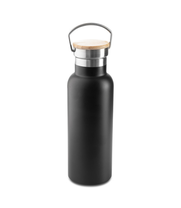 Butelka termiczna Malmo 500 ml, czarny