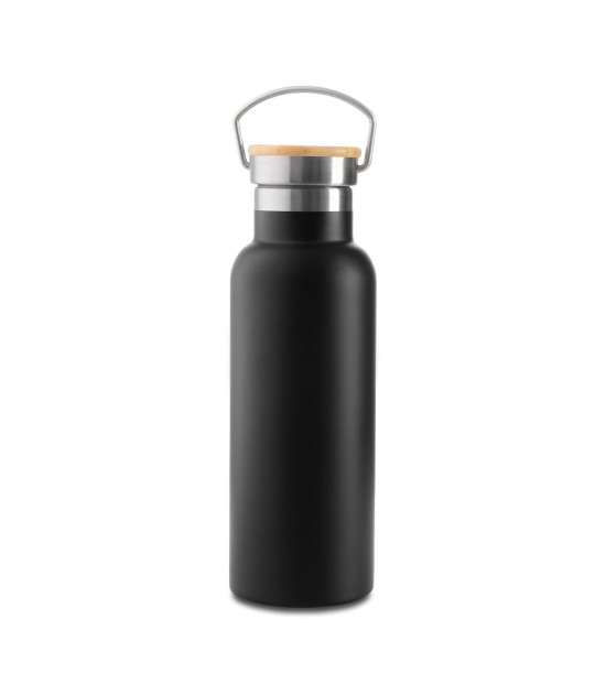 Butelka termiczna Malmo 500 ml, czarny