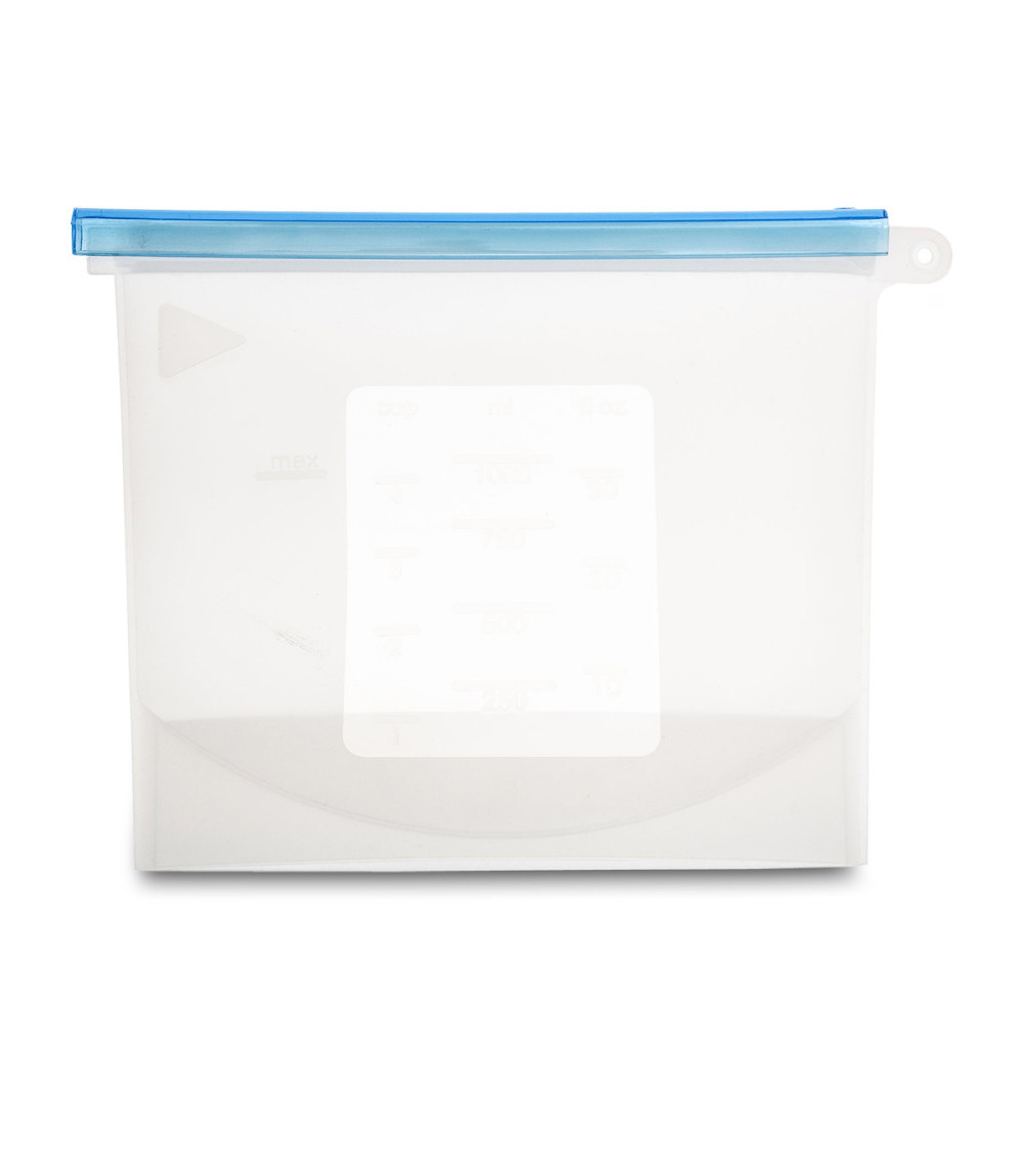 Torebka silikonowa Silicfresh, niebieski
