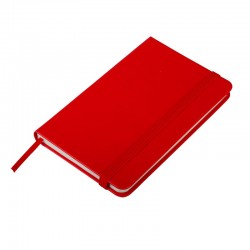 Notatnik 90x140/80k kratka Zamora, czerwony 