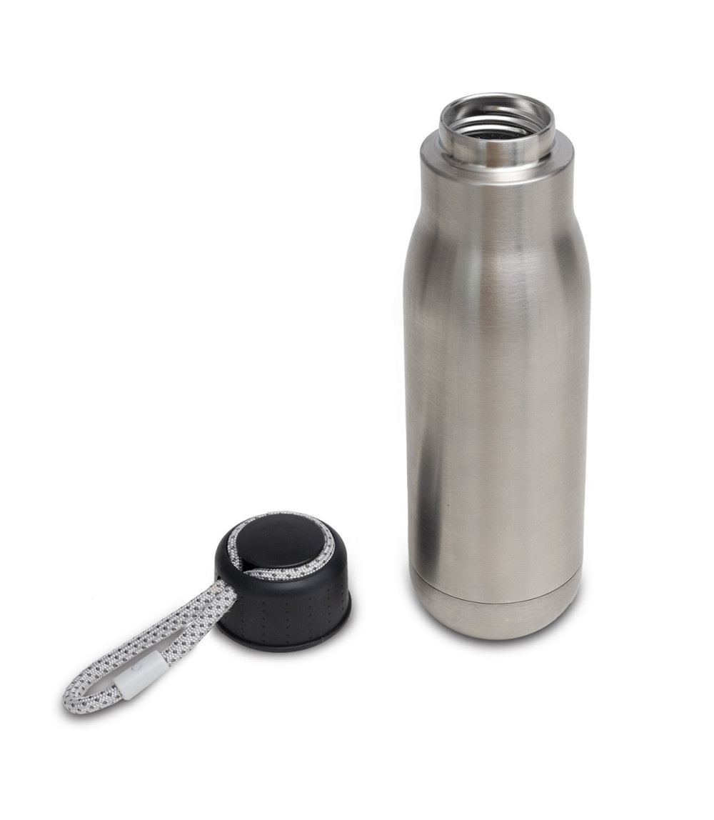 Butelka termiczna 500 ml Calgary, srebrny
