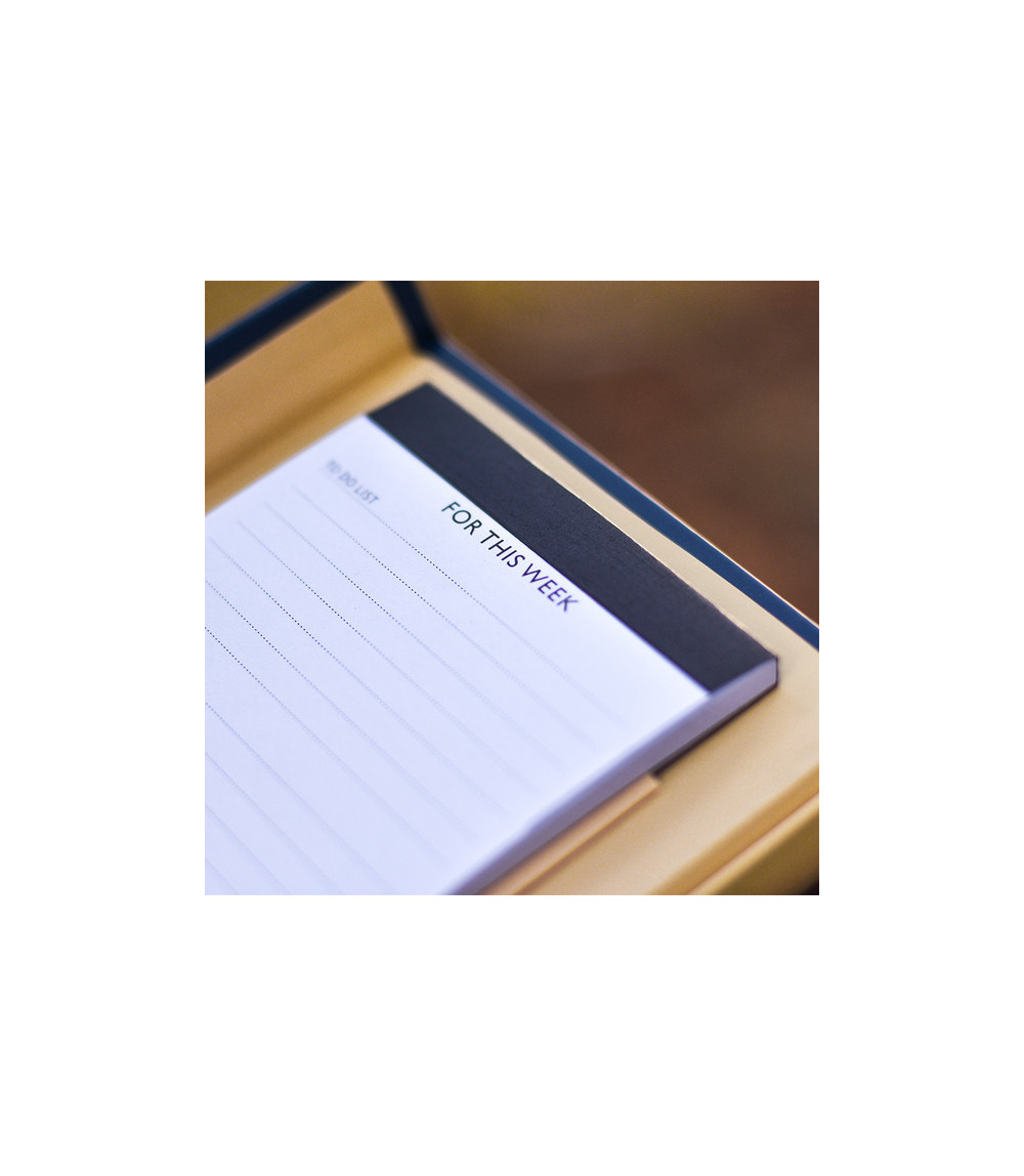Notes i planner w upominkowym pudełku Kampa, granatowy - druga jakość