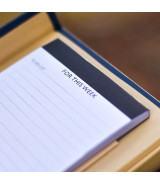 Notes i planner w upominkowym pudełku Kampa, granatowy - druga jakość
