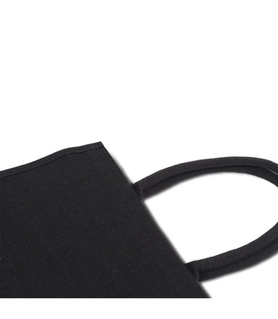 Torba na zakupy z juty Nice Shopper, czarny