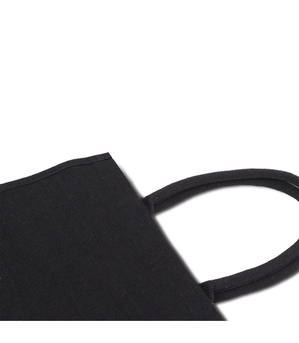 Torba na zakupy z juty Nice Shopper, czarny