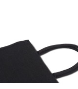 Torba na zakupy z juty Nice Shopper, czarny