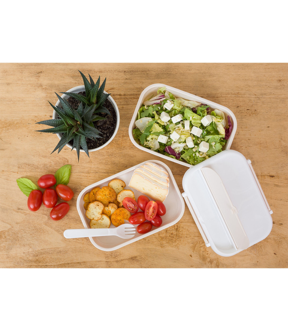 Pojemnik na lunch Healthyway 1200 ml, beżowy