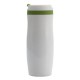 Kubek izotermiczny Viki 390 ml, zielony/biały 