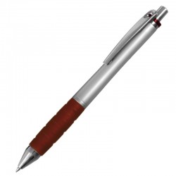 Długopis Argenteo, czerwony/srebrny 
