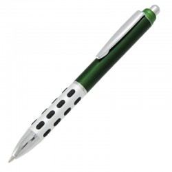 Długopis Partita, zielony/srebrny 