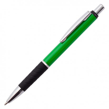 Długopis Andante Solid, zielony/czarny 