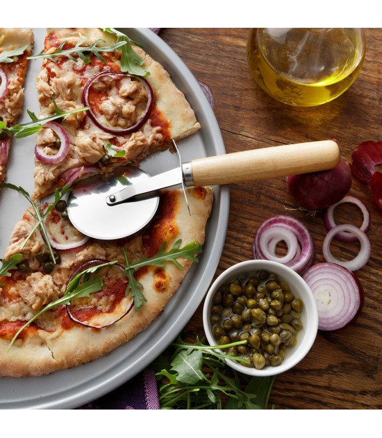 Nóż do pizzy Bianca, brązowy