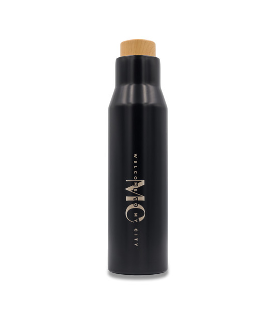 Butelka termiczna Lavotto 500 ml, czarny
