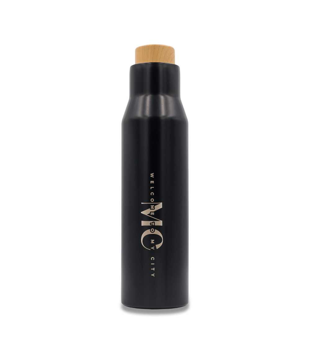 Butelka termiczna Lavotto 500 ml, czarny