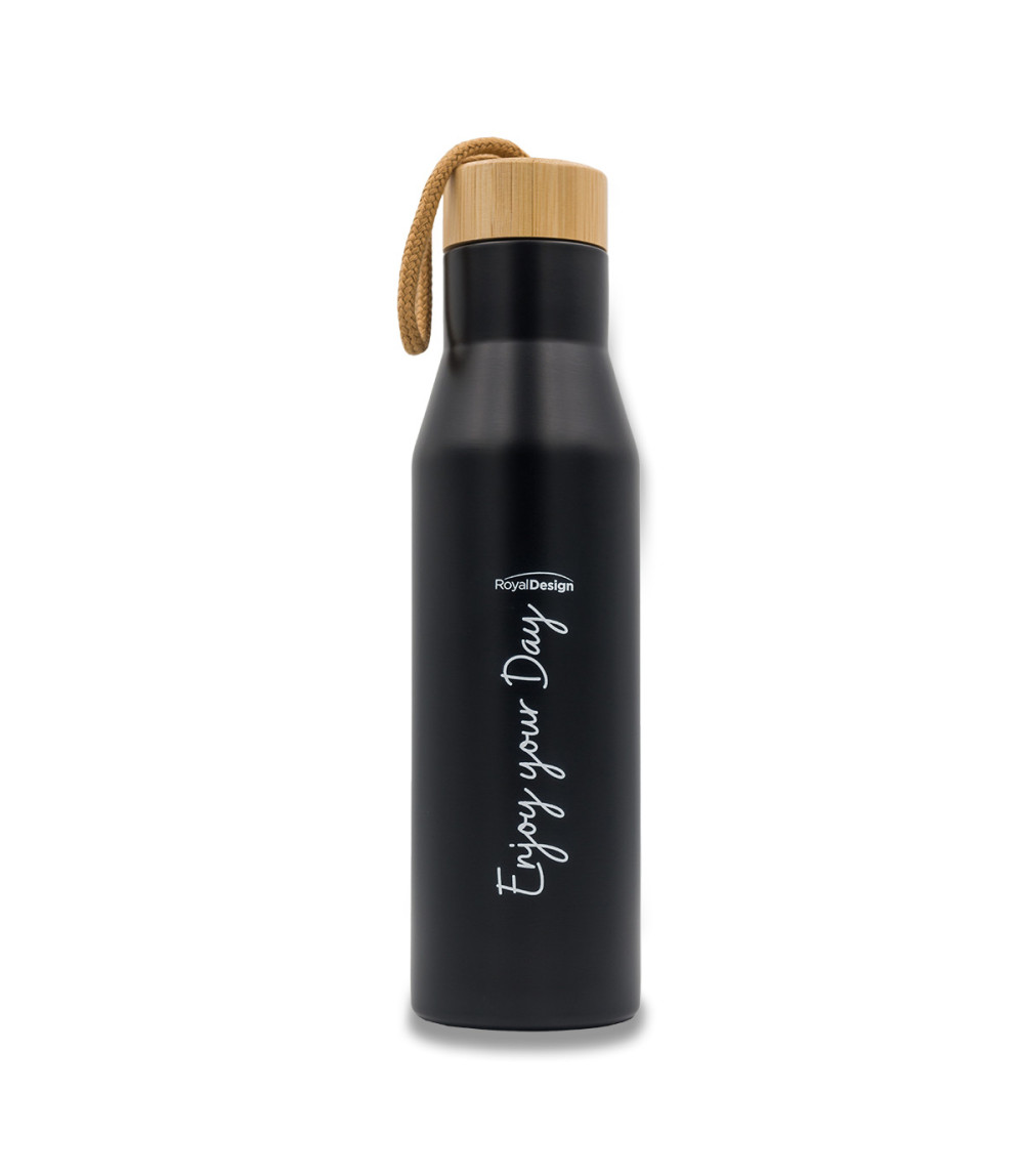 Butelka termiczna Lavotto 500 ml, czarny