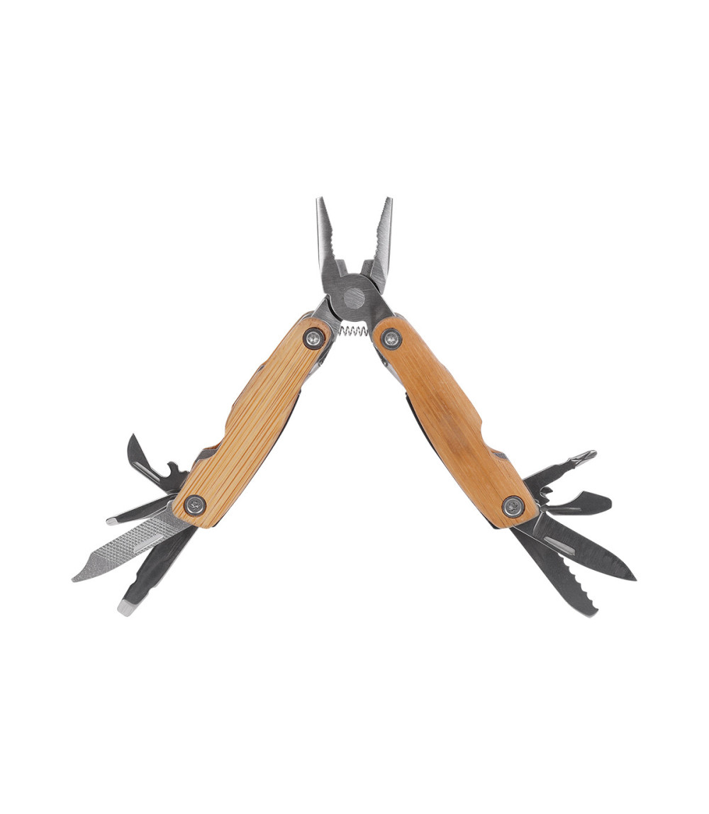 Mini multitool Exton, brązowy