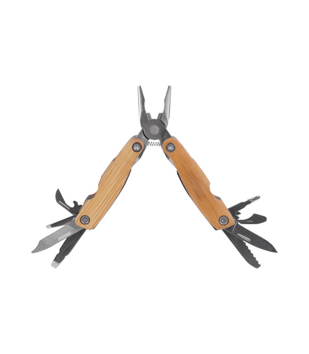Mini multitool Exton, brązowy