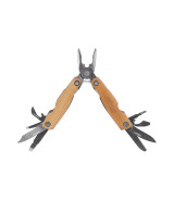Mini multitool Exton, brązowy