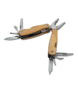Mini multitool Exton, brązowy
