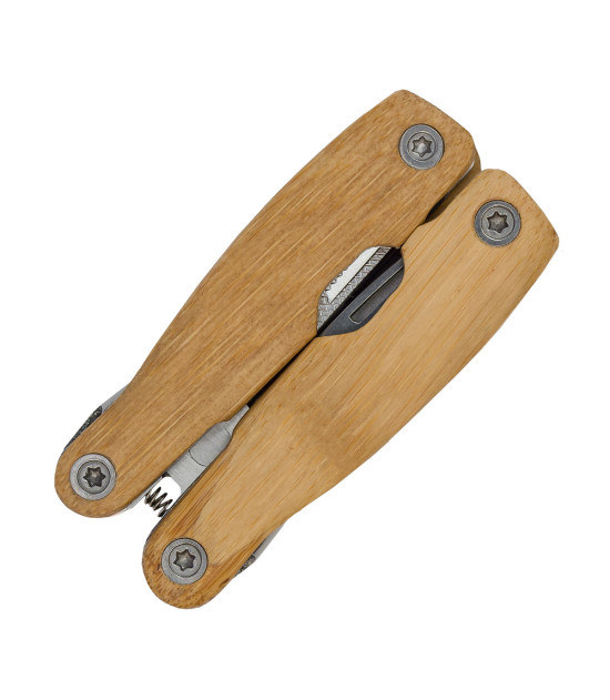 Mini multitool Exton, brązowy