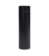 Kubek termiczny z termometrem Falco 420 ml, czarny