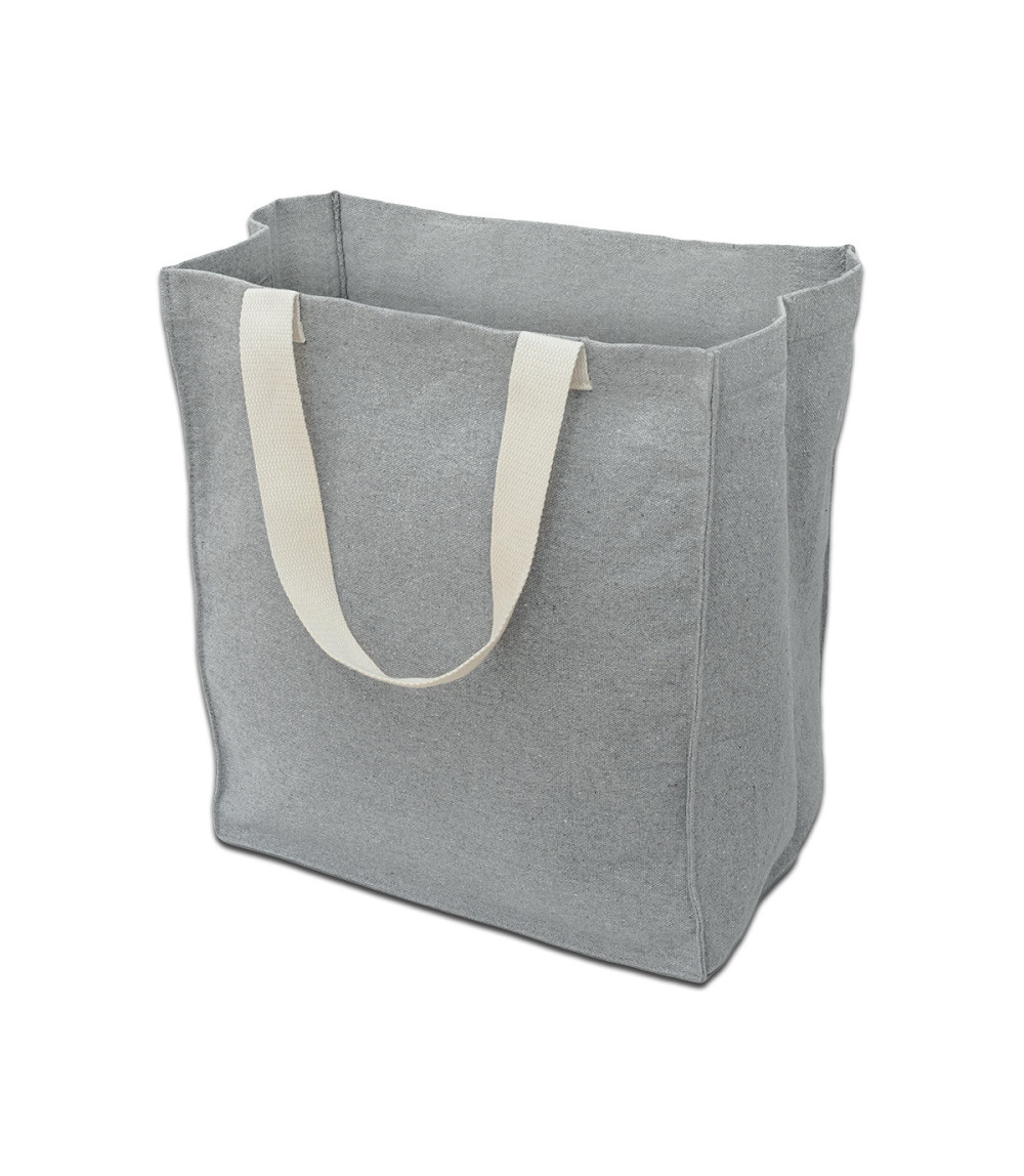 Torba z bawełny 340 g/m2 Lisburn, szary