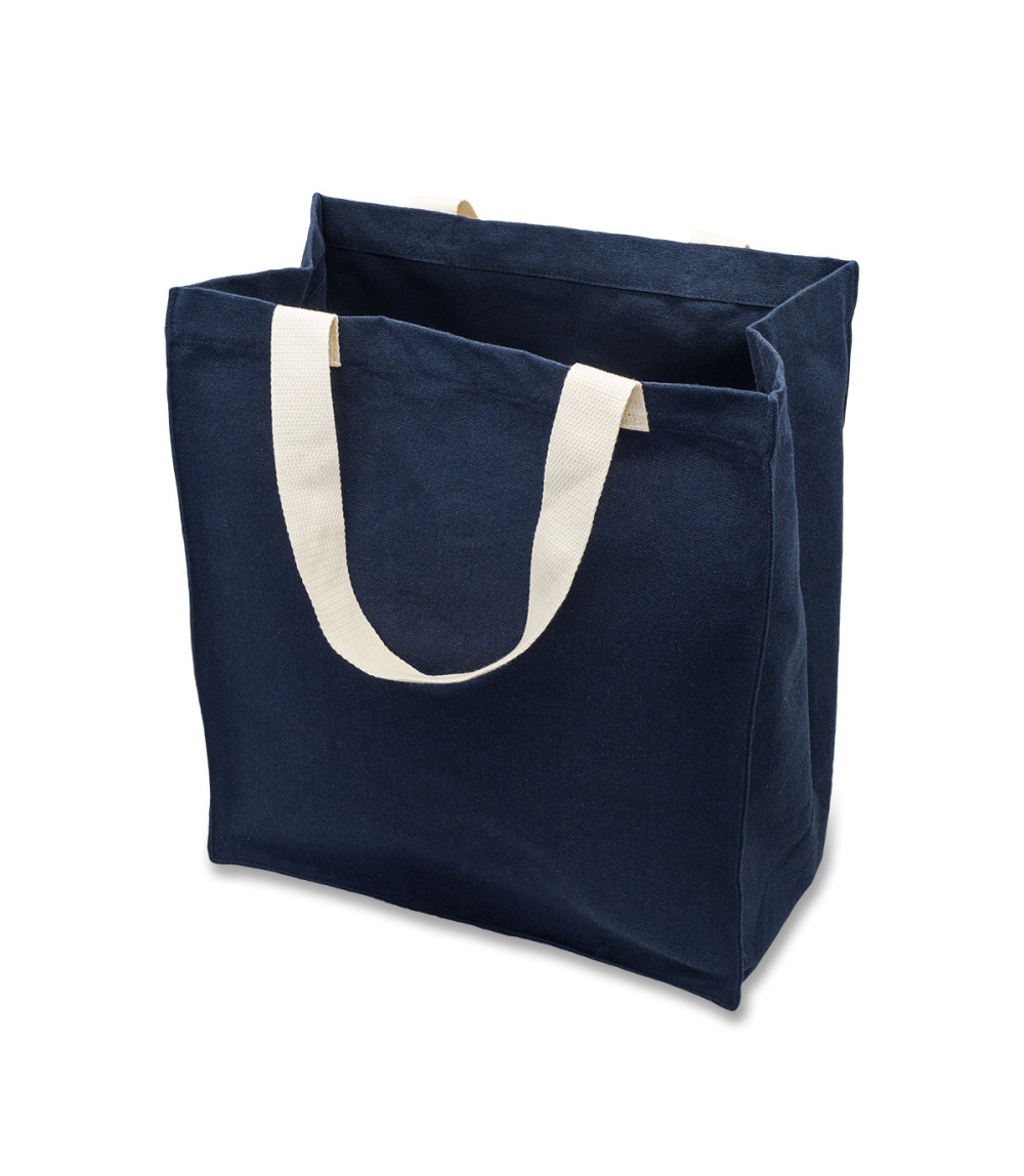 Torba z bawełny 340 g/m2 Lisburn, granatowy
