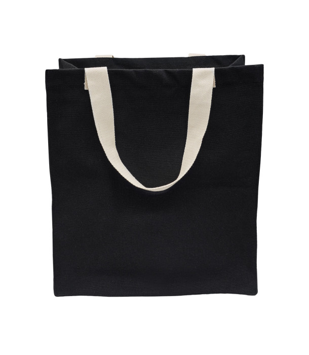 Torba z bawełny 340 g/m2 Lisburn, czarny