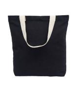Torba z bawełny 340 g/m2 Batley, czarny