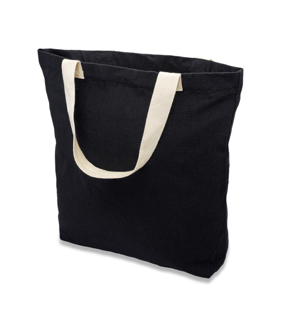 Torba z bawełny 340 g/m2 Batley, czarny