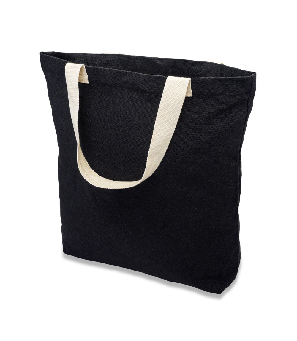 Torba z bawełny 340 g/m2 Batley, czarny