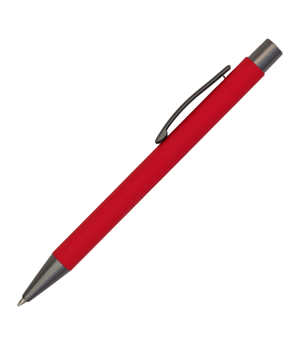 Długopis aluminiowy Eken, czerwony
