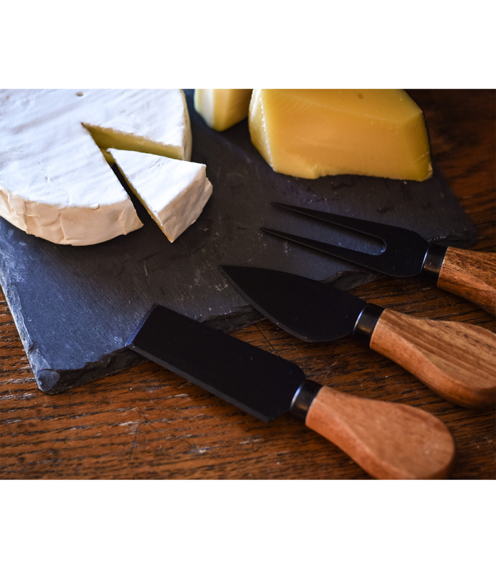 Zestaw do serwowania serów Queso, beżowy