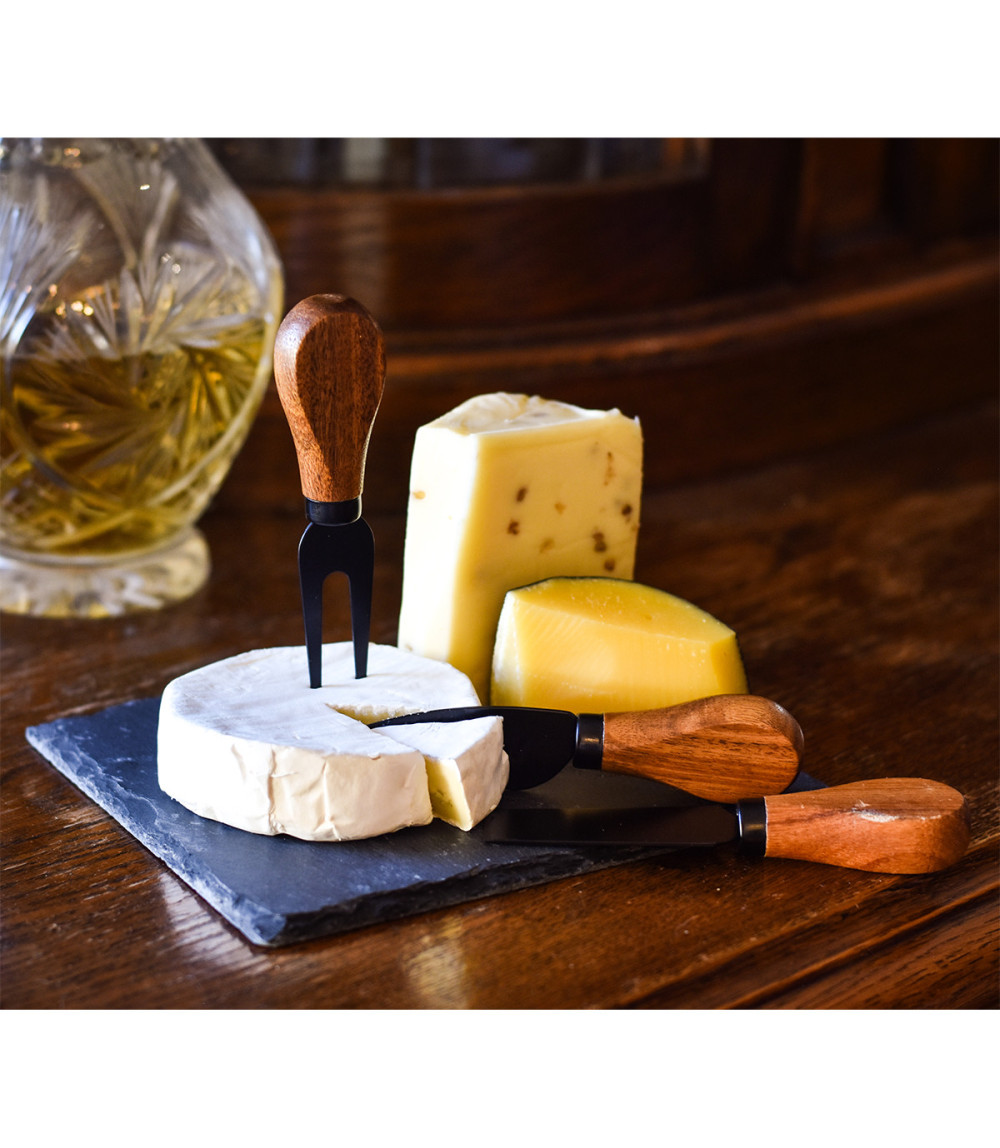 Zestaw do serwowania serów Queso, beżowy