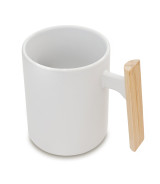Kubek ceramiczny Sento, biały