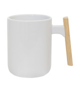 Kubek ceramiczny Sento, biały