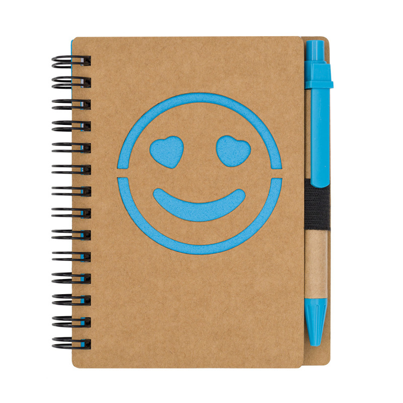 Notes Smile, jasny niebieski