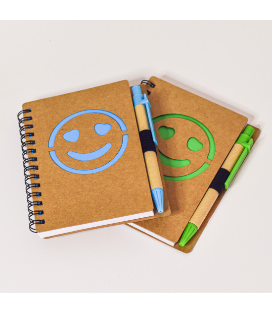 Notes Smile, czerwony