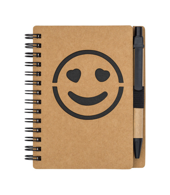 Notes Smile, czarny