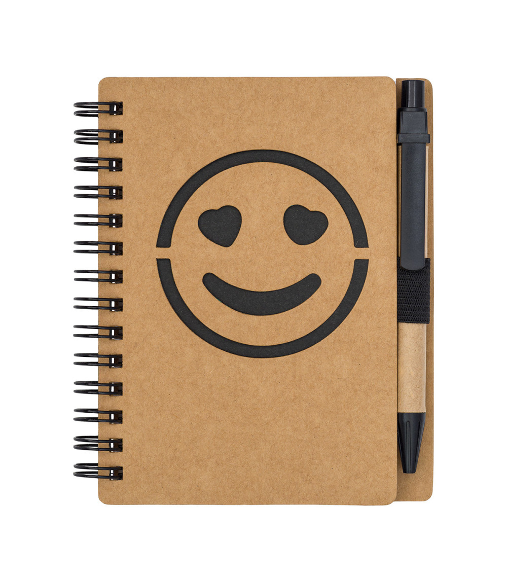 Notes Smile, czarny