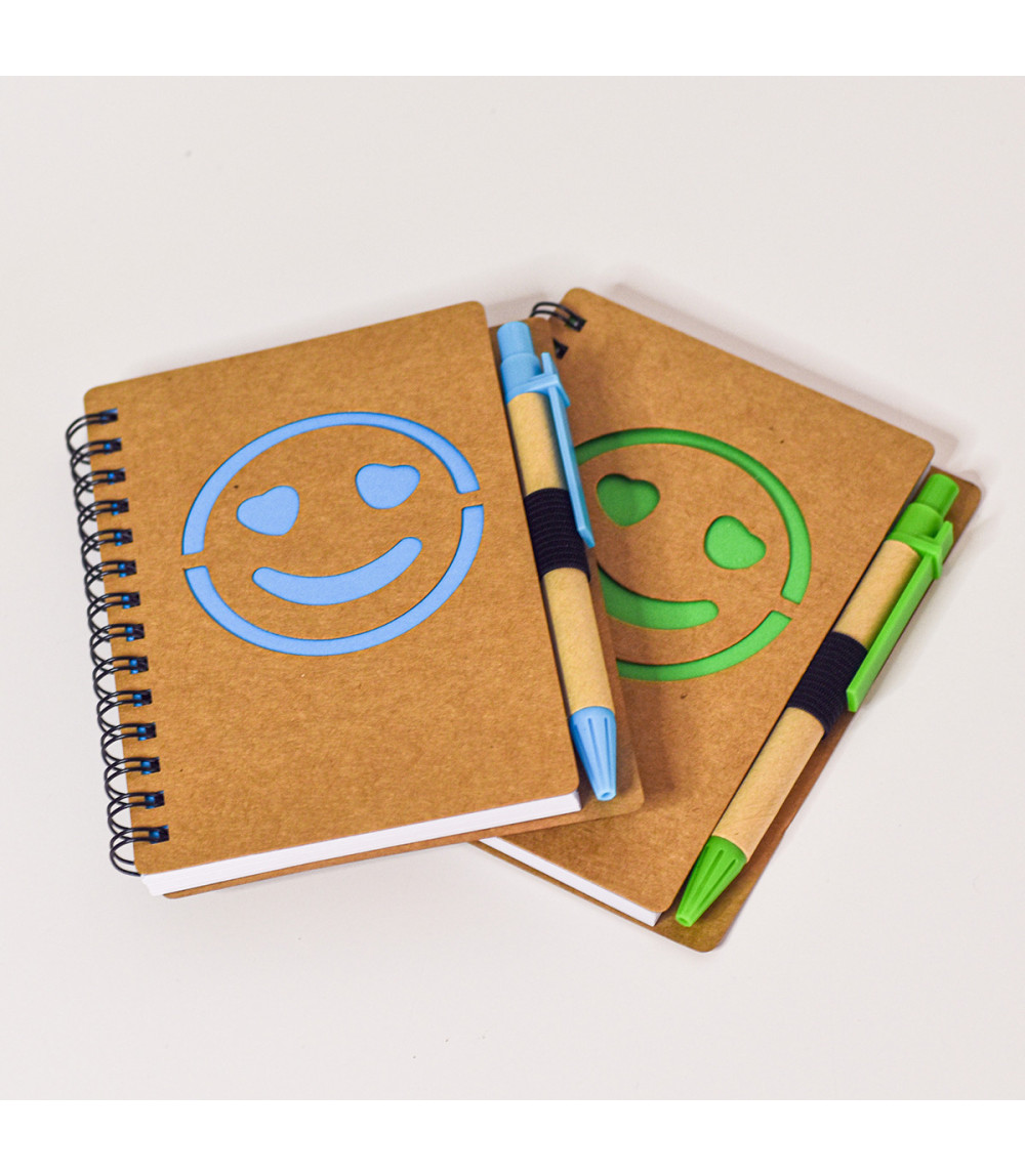 Notes Smile, czarny