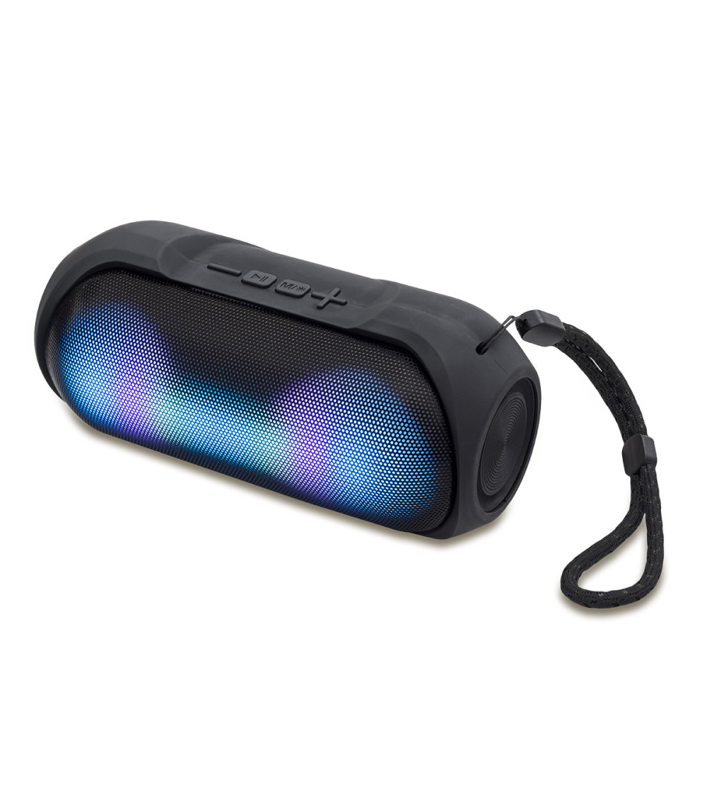 Głośnik Bluetooth z podświetleniem Rio, czarny