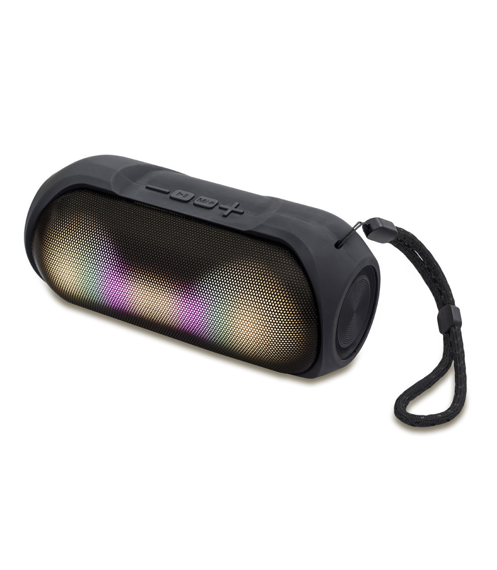 Głośnik Bluetooth z podświetleniem Rio, czarny