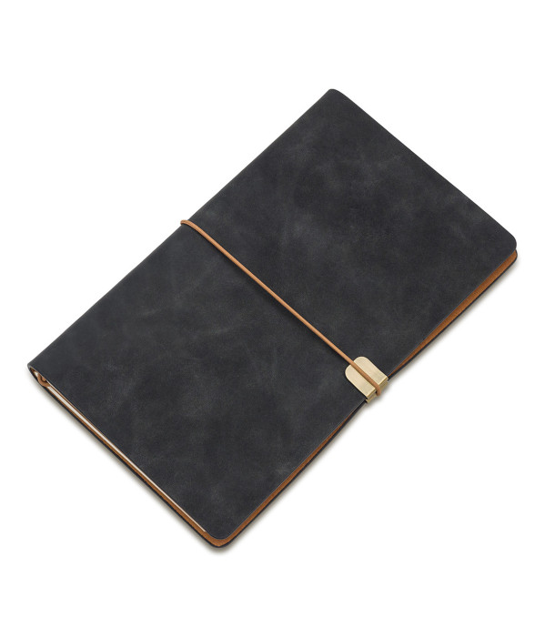Notes w stylu retro Viaje, czarny