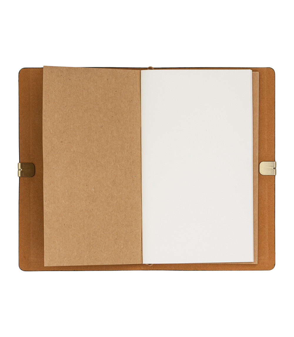 Notes w stylu retro Viaje, czarny
