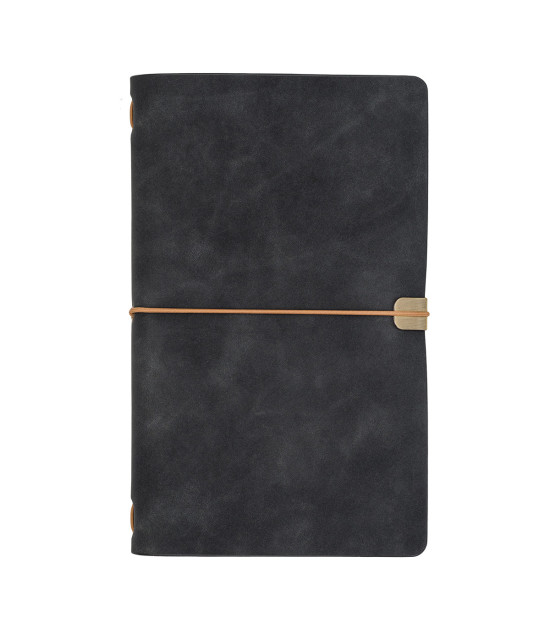 Notes w stylu retro Viaje, czarny