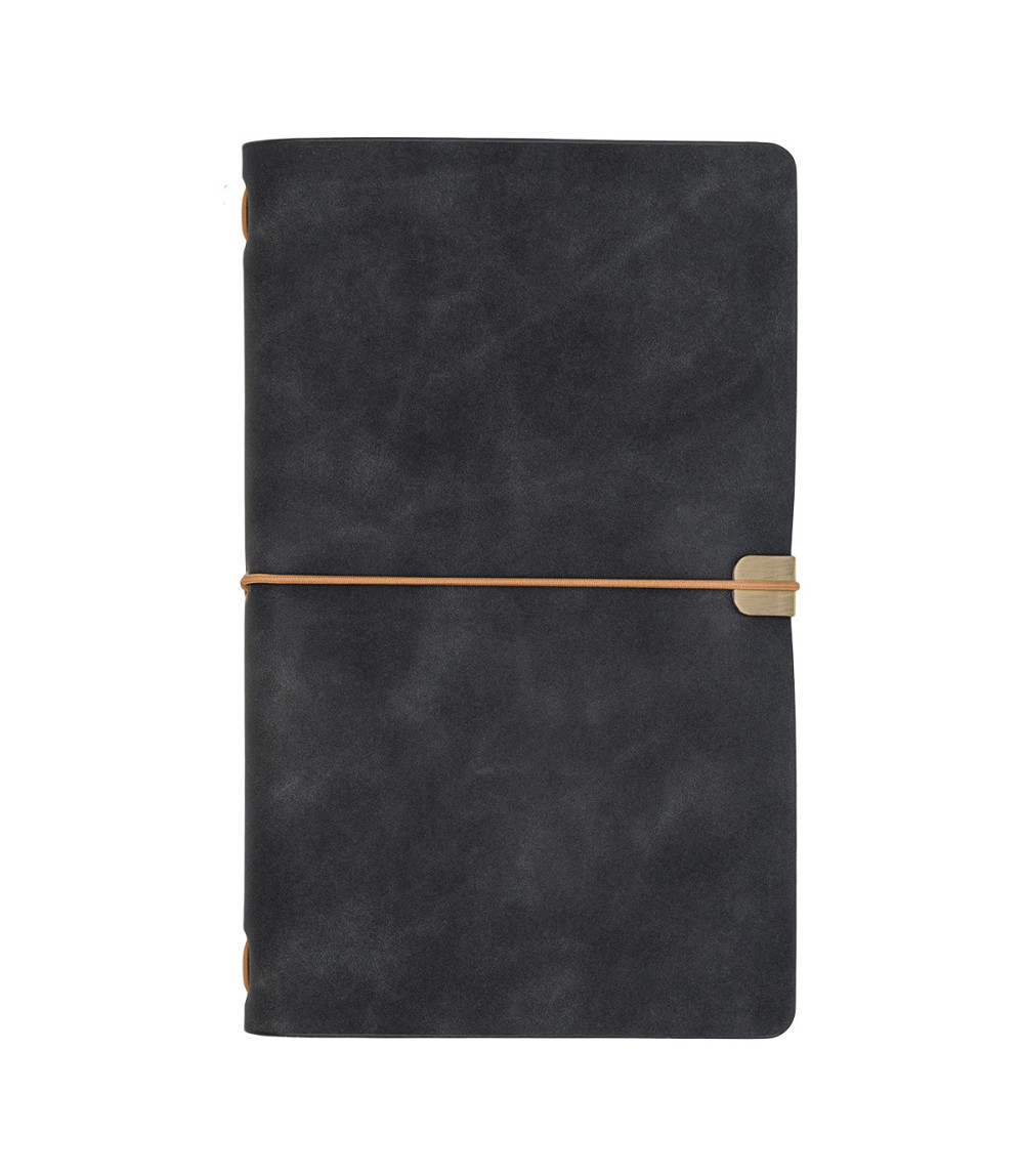 Notes w stylu retro Viaje, czarny