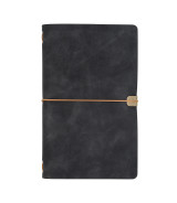 Notes w stylu retro Viaje, czarny