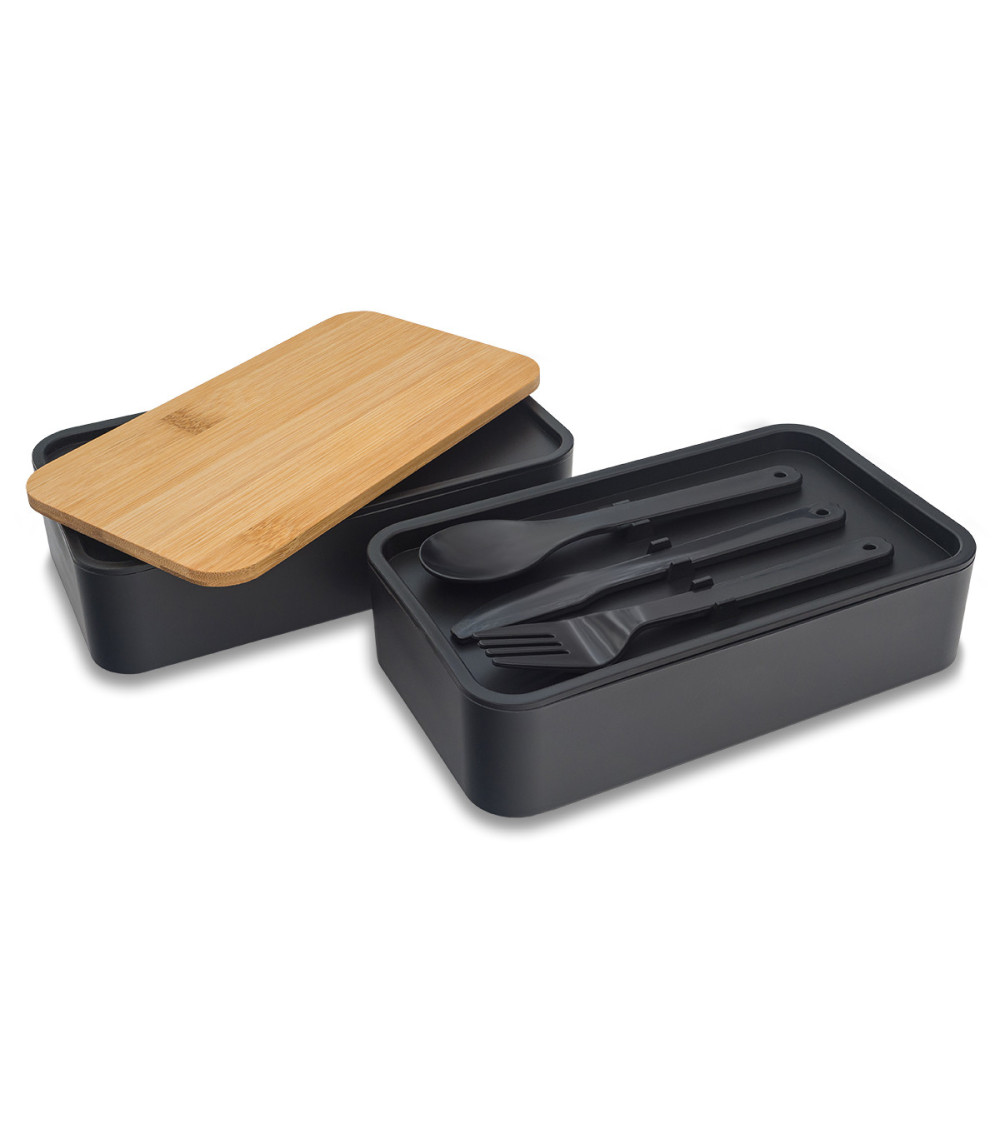 Victor lunch box podwójny 1000 ml, czarny